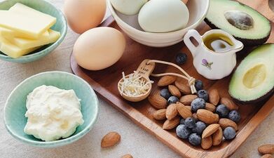 Alimentos permitidos en la dieta cetogénica